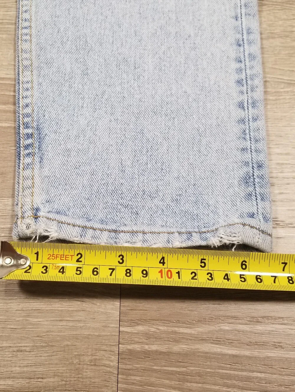 Vintage 90s Levi's 550 Relaxed Fit Jeans Made In USA Light Wash Mens 32x32